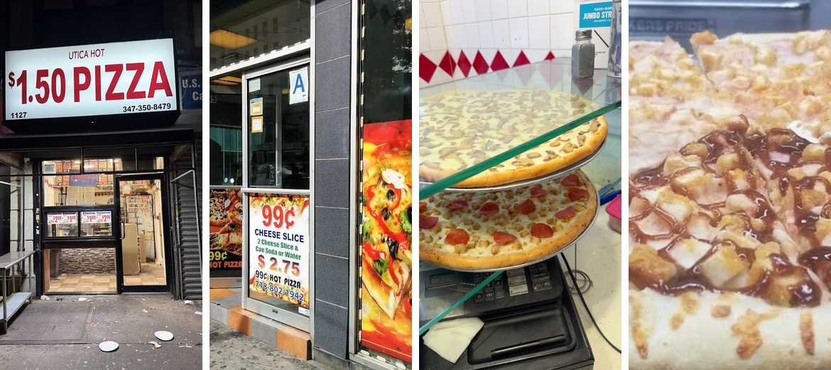 $1.50 Hot Pizza Utica
